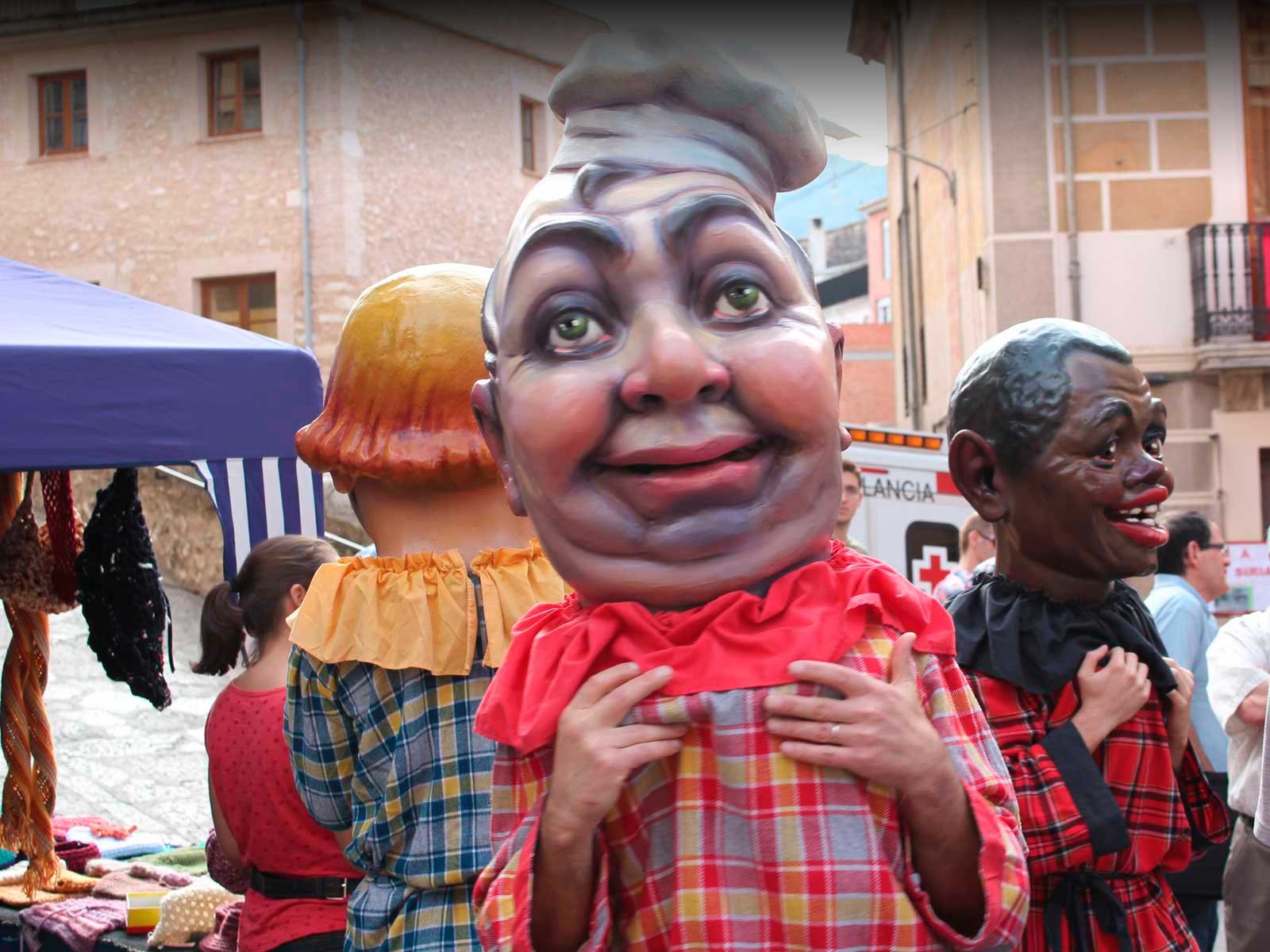 Cabolos de Bocairent en la feria