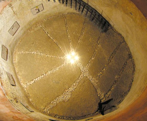 Cava Sant Blai, interior
