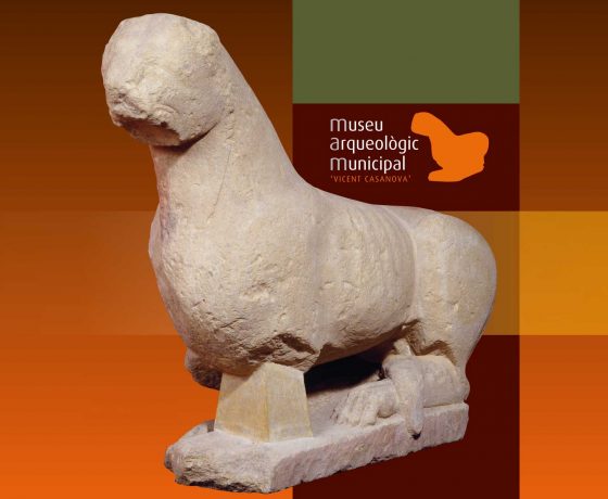 Cartel exposición del Lleó de Bocairent en el Museo Arqueológico