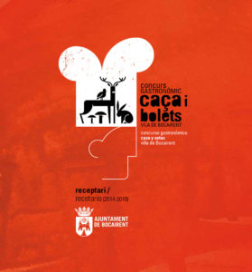 Recetario Concurso gastronómico de Caça i Bolets